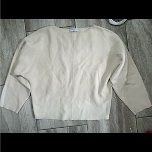 Babaton Cream Crew Neck Top